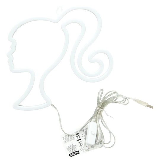 Barbie Wandleuchte LED Neon