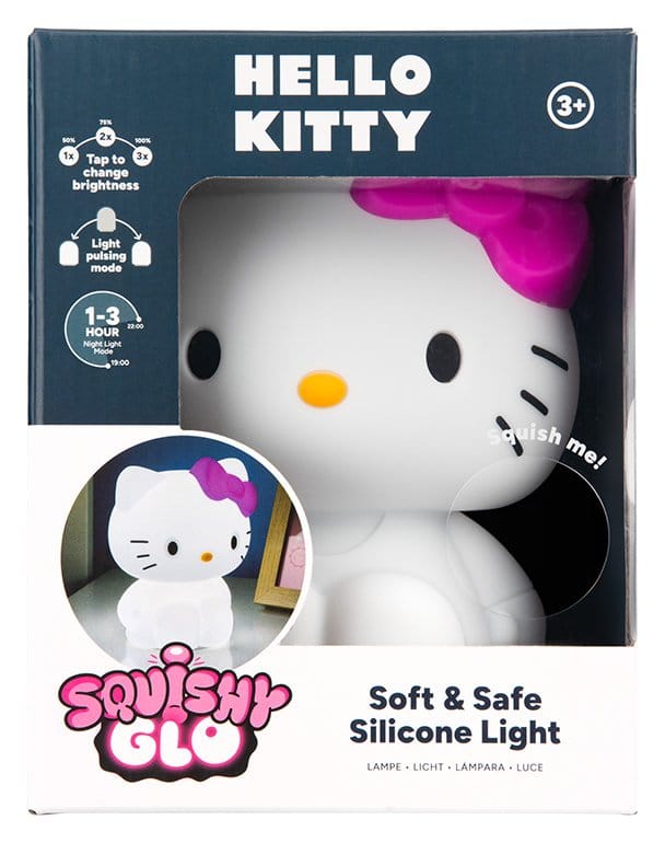 Sanrio SquishyGlo Silikon-Leuchte Hello Kitty Rechargeable V3