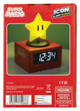 Super Mario Icon Wecker Super Star 15 cm