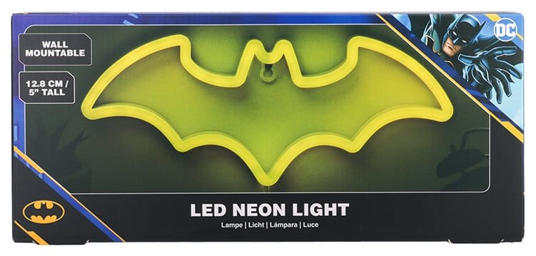 DC Comics Wandleuchte Batman LED Neon