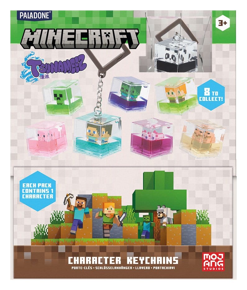 Minecraft Bobbin Taschenanhänger Blind Box Sortiment (25)