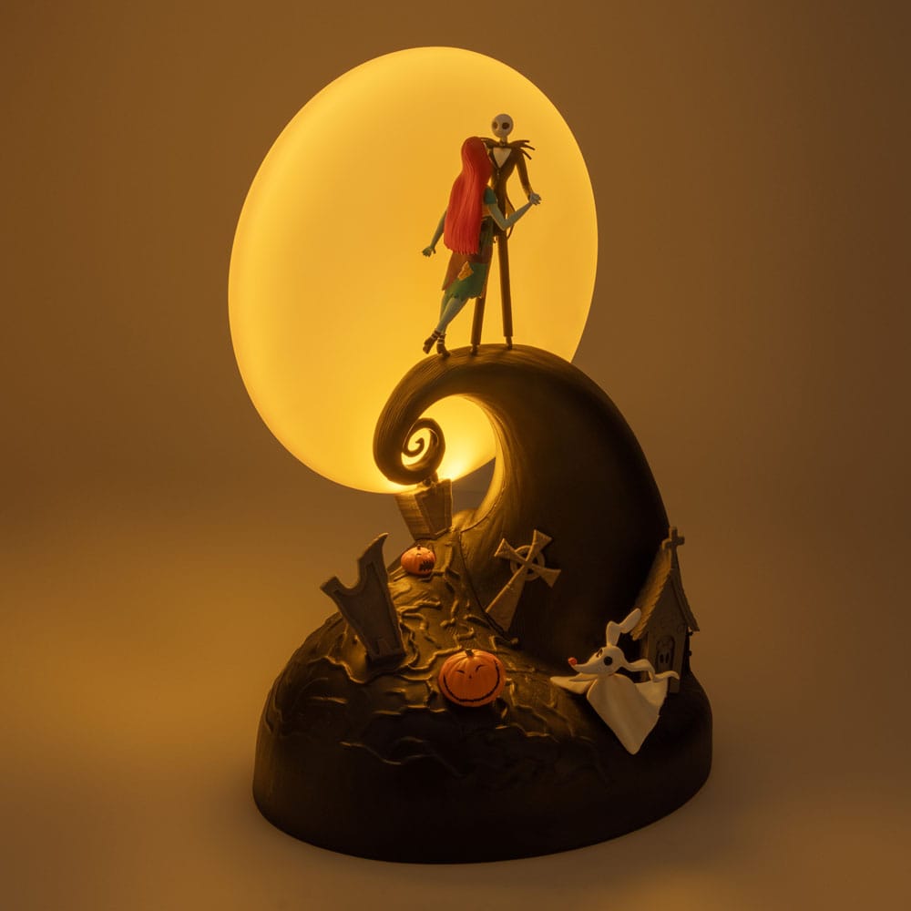 Nightmare before Christmas Diorama-Leuchte Jack & Sally