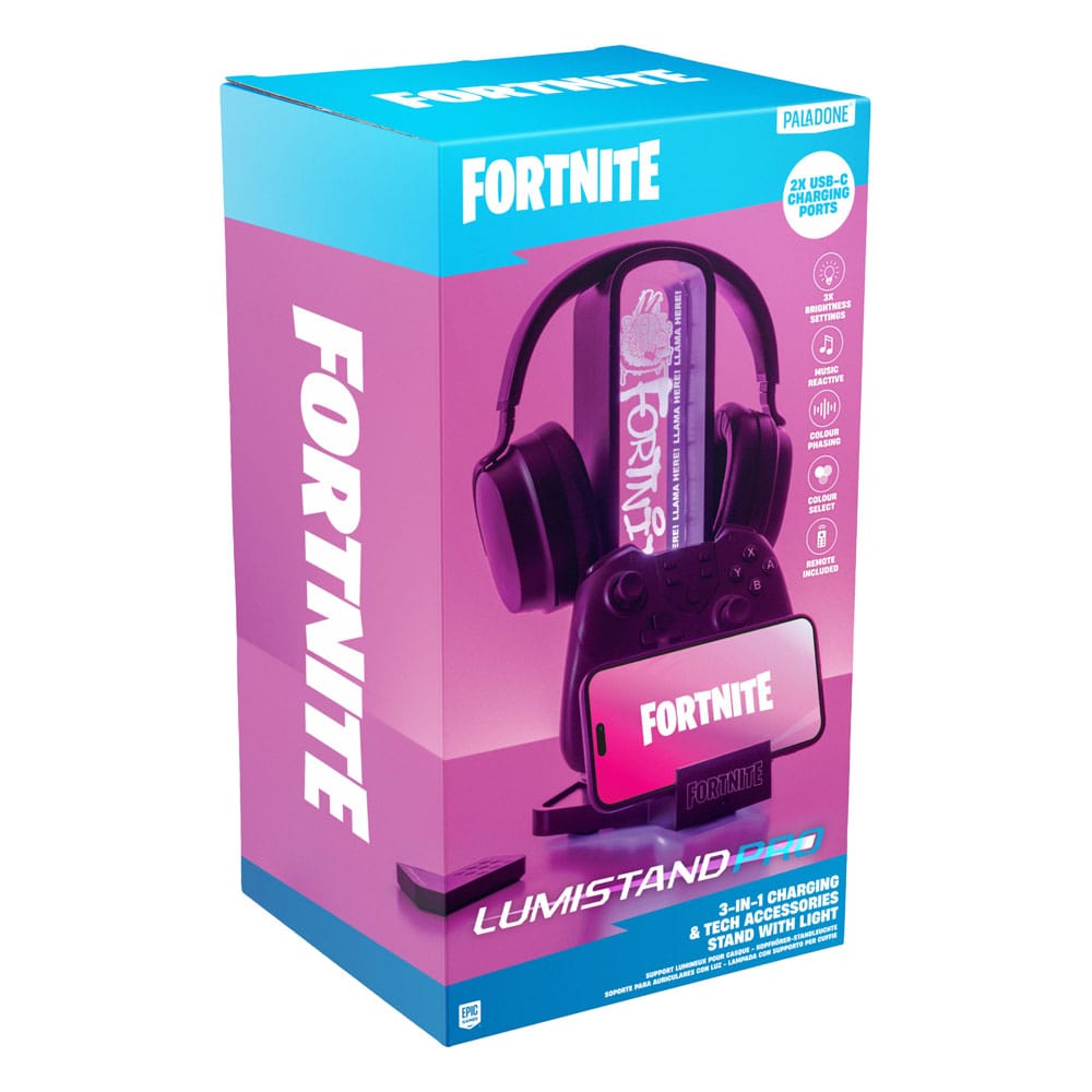 Fortnite Kopfhörer-Halter mit Beleuchtung 30 cm
