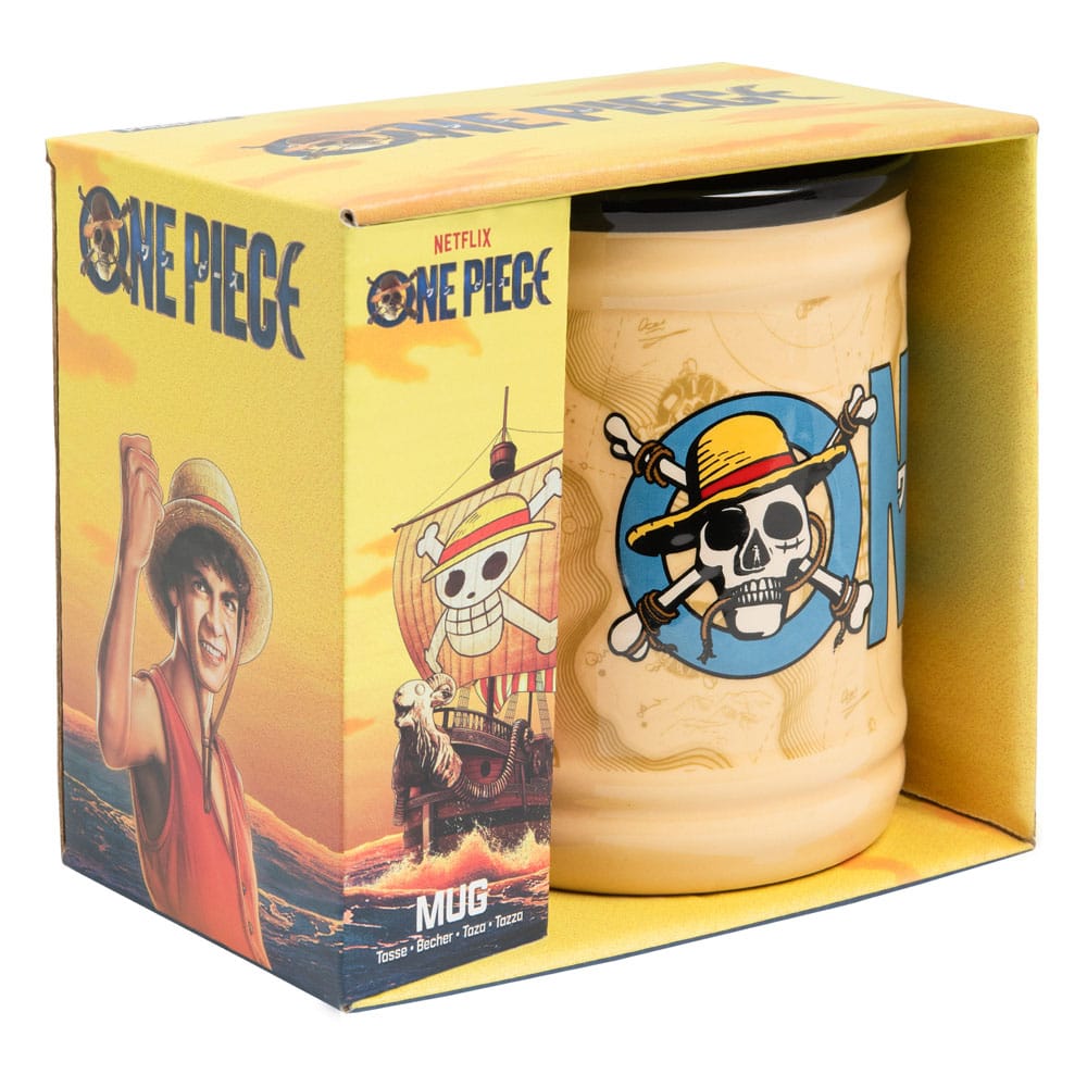 One Piece Shaped Tasse Jolly Roger