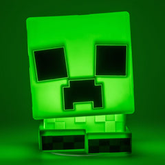 Minecraft Squishy Glo Silikon-Leuchte Creeper 15 cm