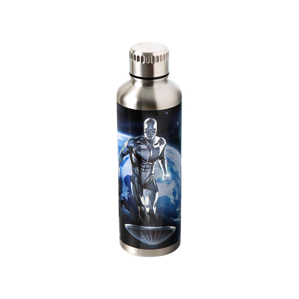 Fantastic Four Metal Trinkflasche Silver Surfer