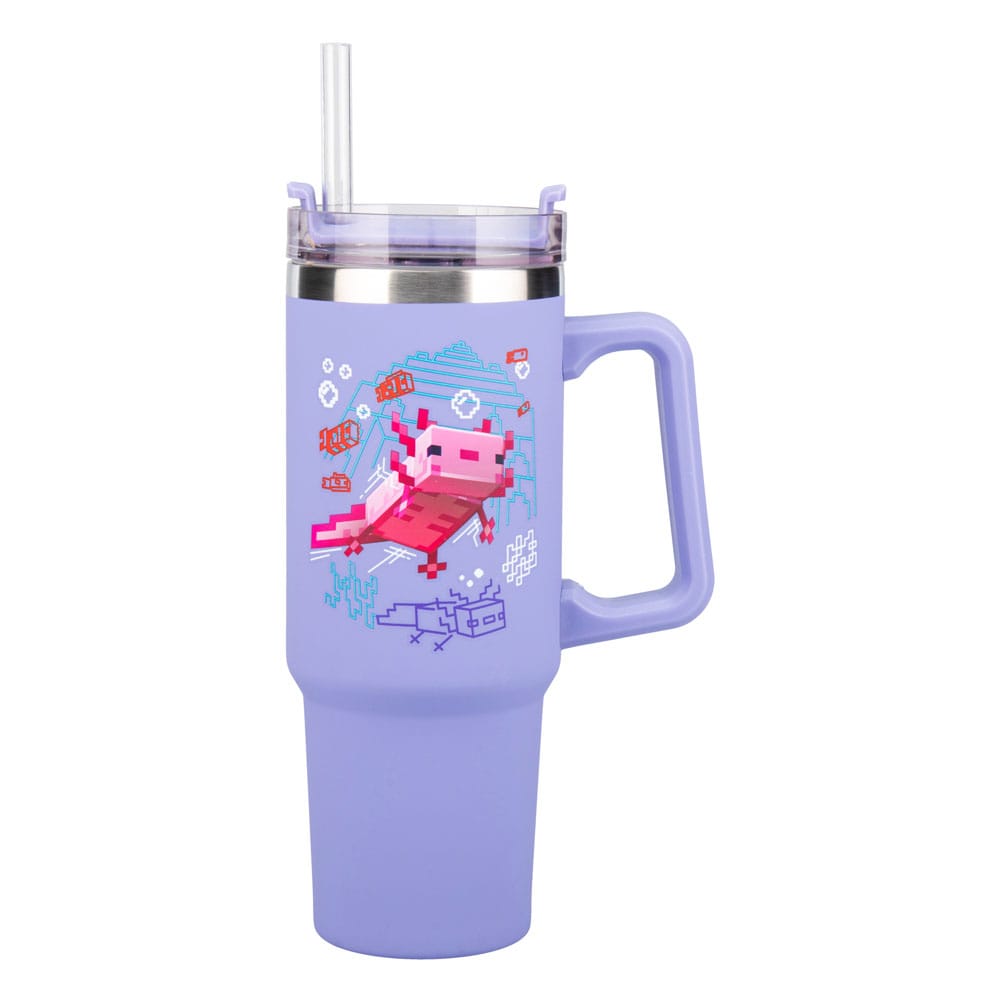 Minecraft Trinkbecher To Go Purple