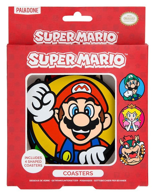 Super Mario Untersetzer 4er-Pack