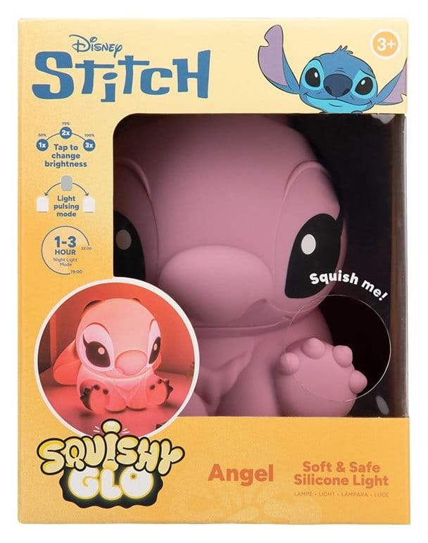 Lilo & Stitch SquishyGlo Silikon-Leuchte Angel Rechargeable
