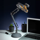 Star Wars: The Mandalorian Schreibtischlampe Razor Crest Posable