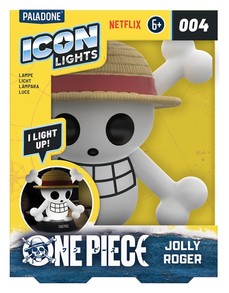 One Piece Icon Leuchte Jolly Roger