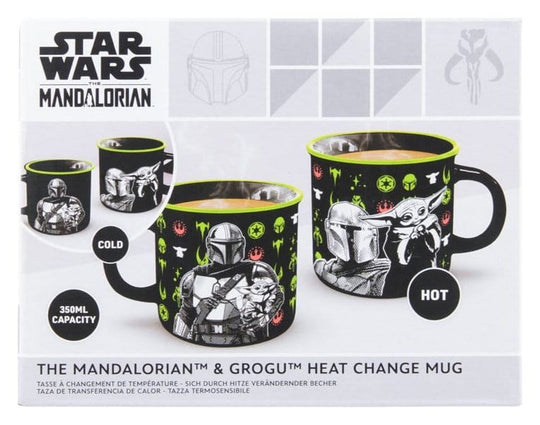 Star Wars: The Mandalorian Tasse mit Thermoeffekt Mandalorian and Grogu
