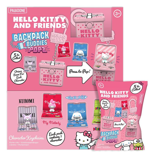 Sanrio Friends Popz Backpack Buddies Blind Box Sortiment Hello Kitty (24)