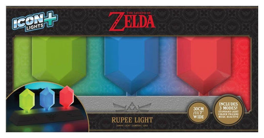 The Legend of Zelda Icon Light Plus Leuchte Rupee 30 cm