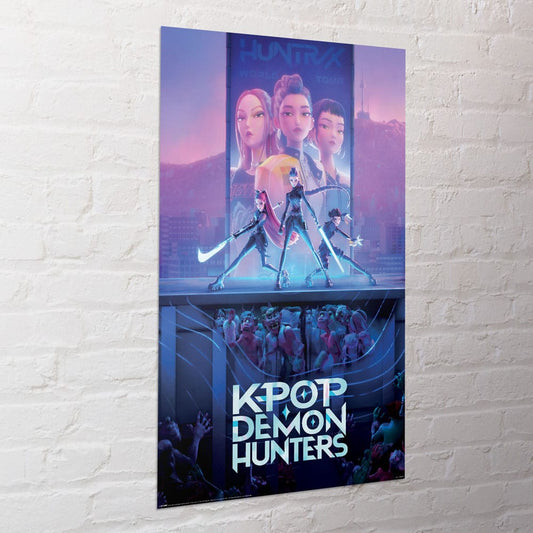 KPop Demon Hunters Poster Set Movie Key Art 61 x 91 cm (4)