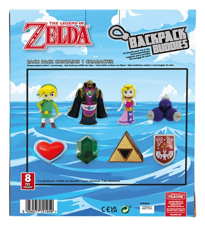 The Legend of Zelda Taschenanhänger Backpack Buddies Series 2 V3 Blind-Bag Display (24)