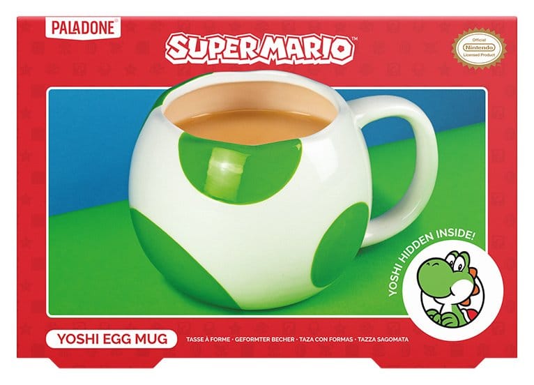 Super Mario Tasse Yoshi Egg Shaped V2