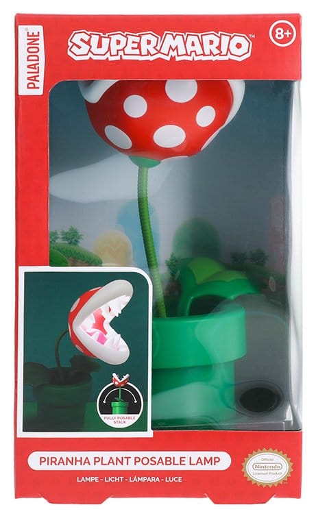 Nintendo Leuchte Mini Piranha Plant Posable V3 22 cm