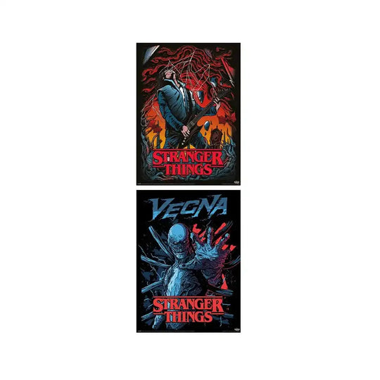 Stranger Things Poster 2er-Set 38 x 52 cm