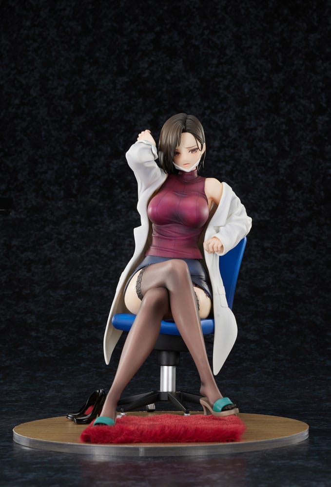 Original Character Statue 1/6 The Sulky School Nurse Illustrated by Keso Shirou 22 cm