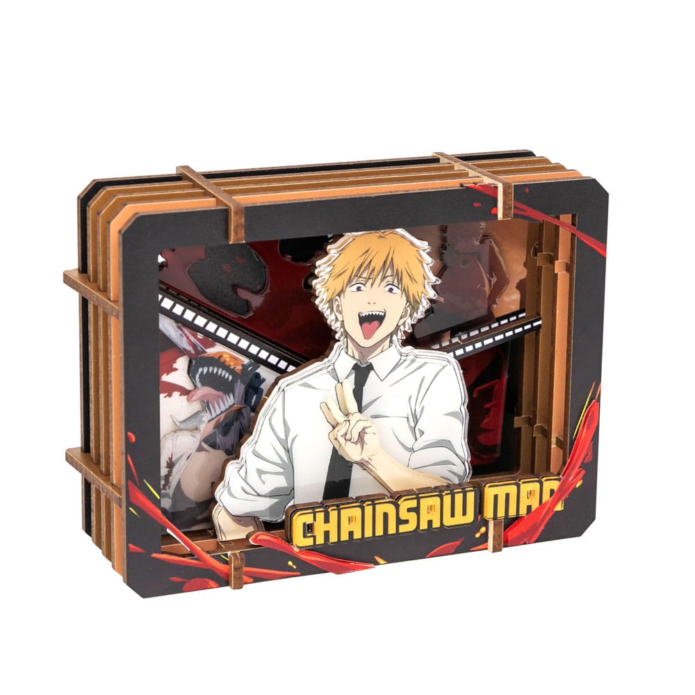 Chainsaw Man Modellbausatz Wooden Gallery (S) Denji
