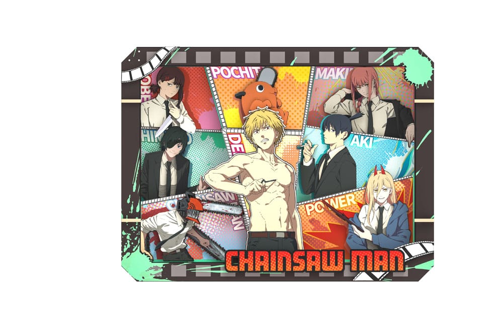 Chainsaw Man Modellbausatz Wooden Gallery (L) Charaters United