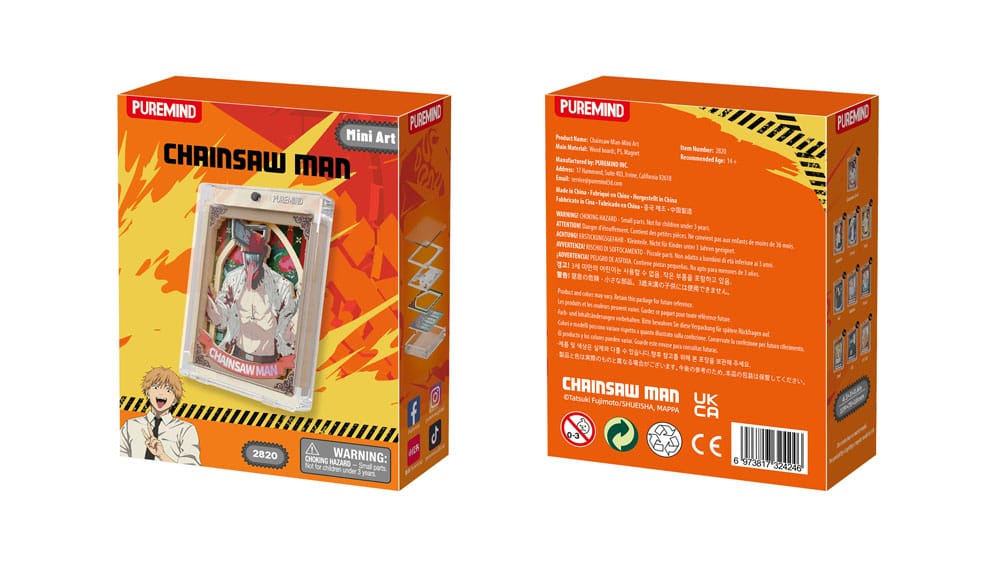 Chainsaw Man Mini Kunst Blind Box Display (10)