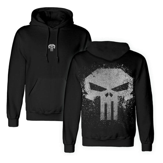 Punisher Kapuzenpullover Skull With Metallic Ink  Größe M