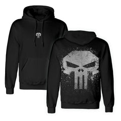 Punisher Kapuzenpullover Skull With Metallic Ink  Größe M