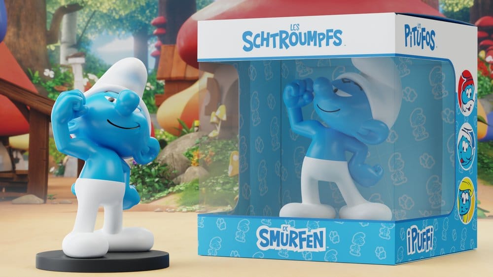 Die Schlümpfe Statue Kraft-Schlumpf 11 cm