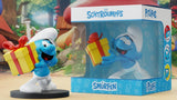 Die Schlümpfe Statue Jokey-Schlumpf mit Geschenk 10 cm