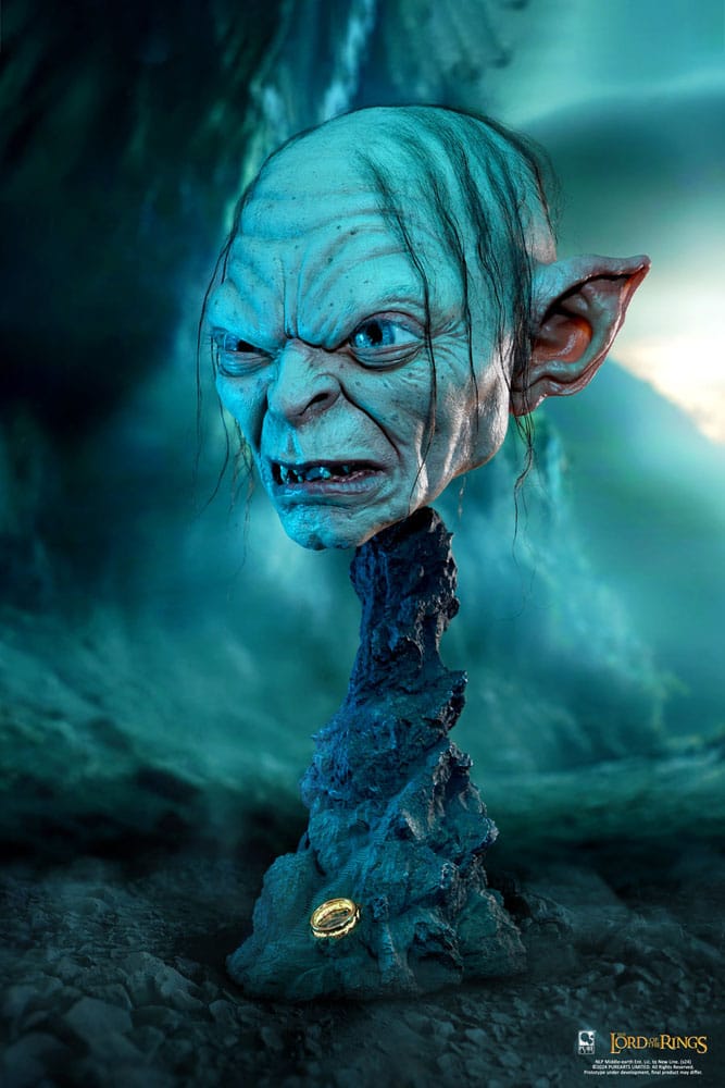 Herr der Ringe Replik 1/1 Scale Art Mask Gollum Exclusive Edition 47 cm
