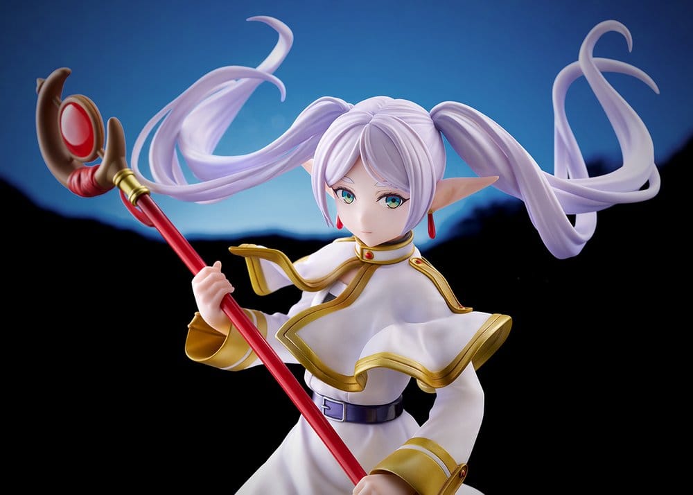 Frieren: Beyond Journey's End PVC Figur 1/7 Frieren (vs Aura) 28 cm
