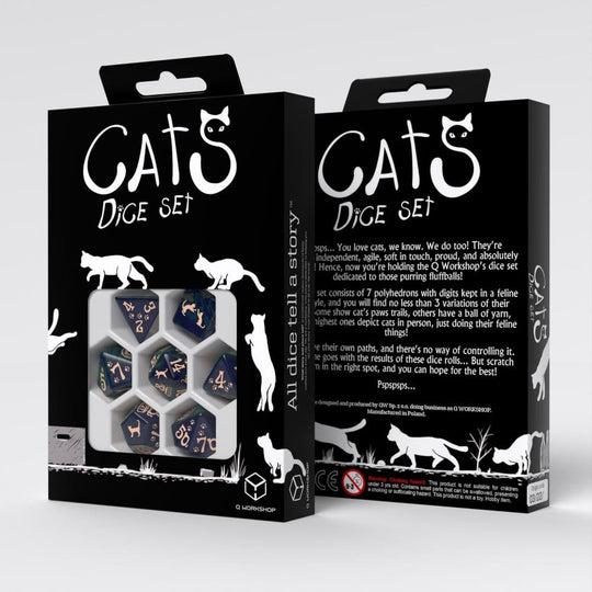CATS 7er-Würfelset Mittens