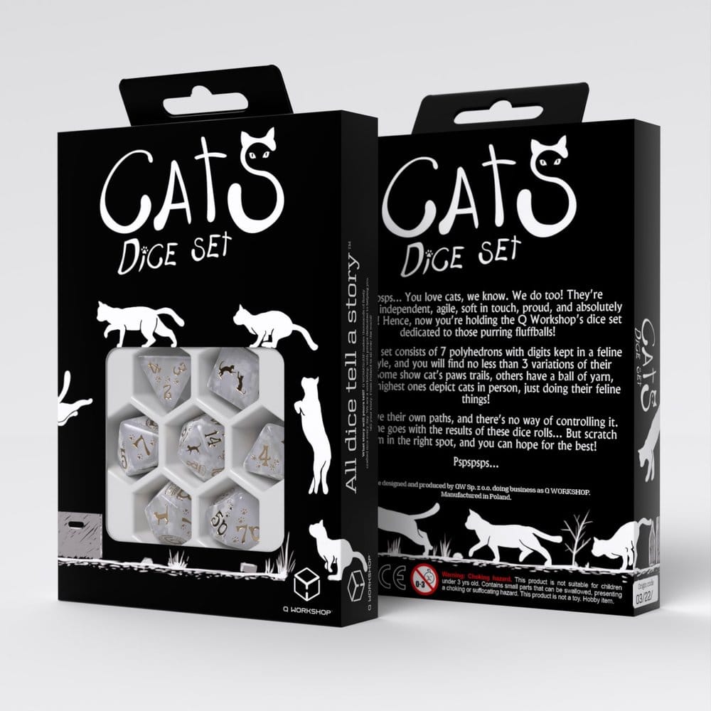 CATS 7er-Würfelset Purrl