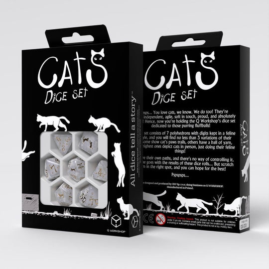 CATS 7er-Würfelset Purrl