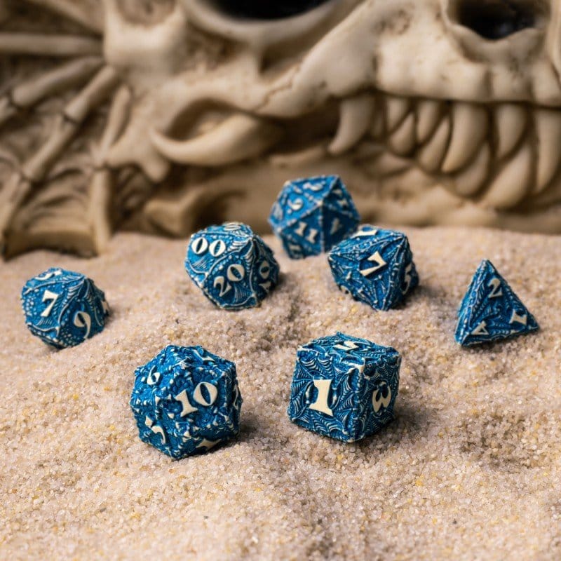 Dracopolis 7er-Würfelset The Himalayan Sharpclaw