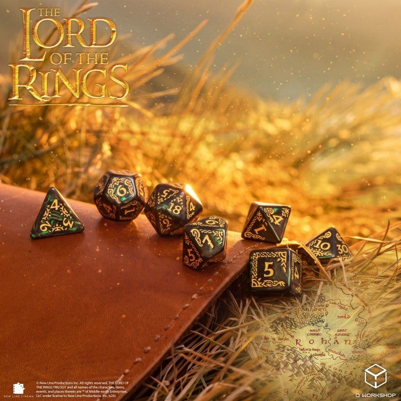 Der Herr der Ringe 7er-Würfelset Rohan