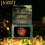 Der Hobbit Spindown Jumbo Würfel Ember TCG D20