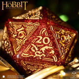 Der Hobbit Spindown Jumbo Würfel Ember TCG D20