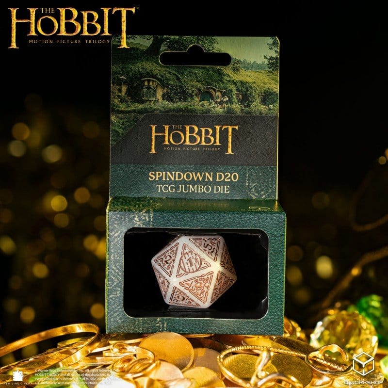 Der Hobbit Spindown Jumbo Würfel Radiant TCG D20