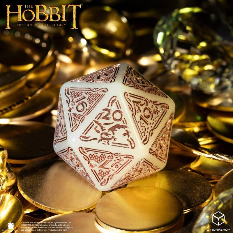 Der Hobbit Spindown Jumbo Würfel Radiant TCG D20