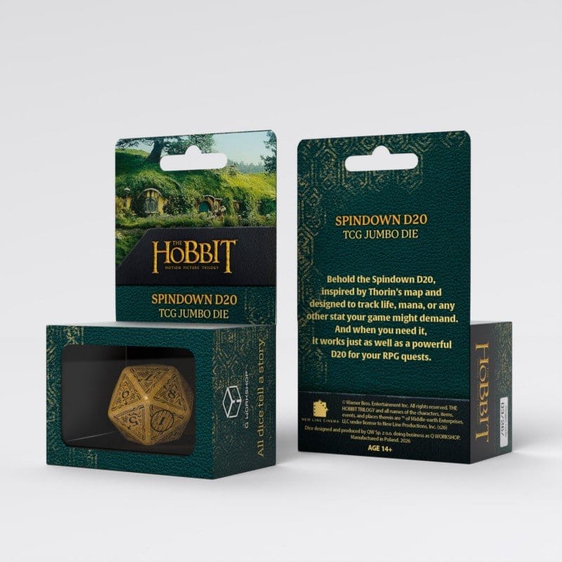 Der Hobbit Spindown Jumbo Würfel Solaris TCG D20