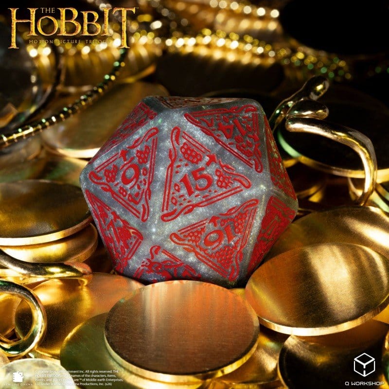 Der Hobbit Spindown Jumbo Würfel Lunaris TCG D20