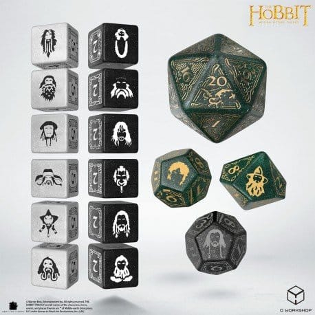 Der Hobbit TCG 16er Würfel Set Verdant Grove