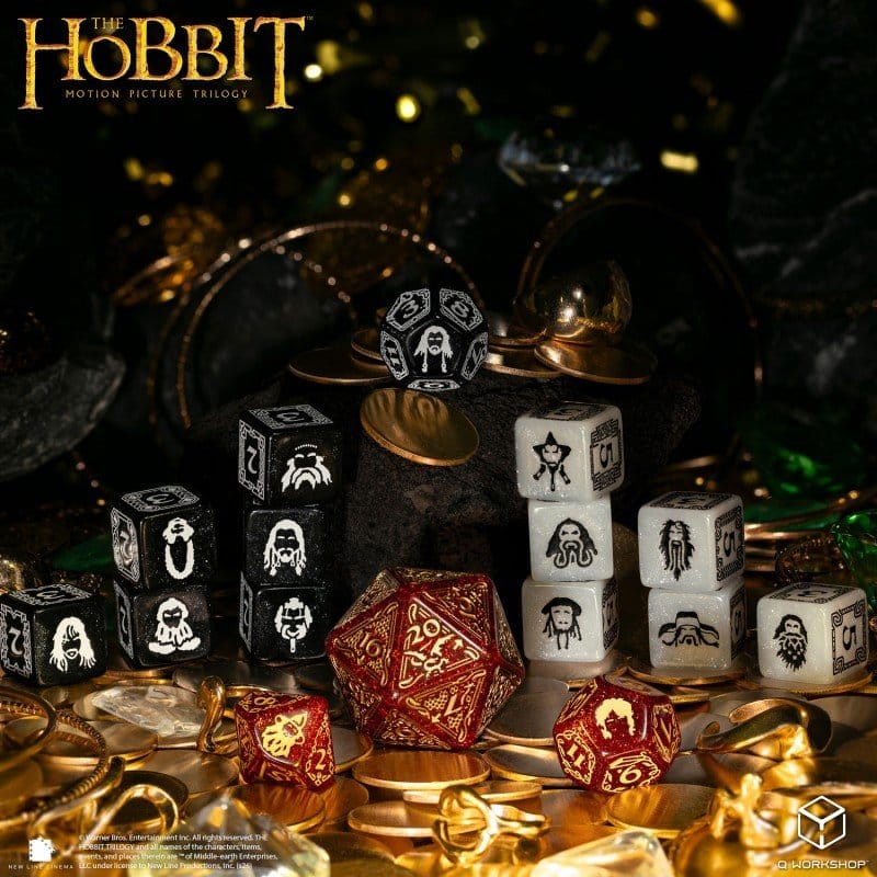 Der Hobbit TCG 16er Würfel Set Ember Hearth