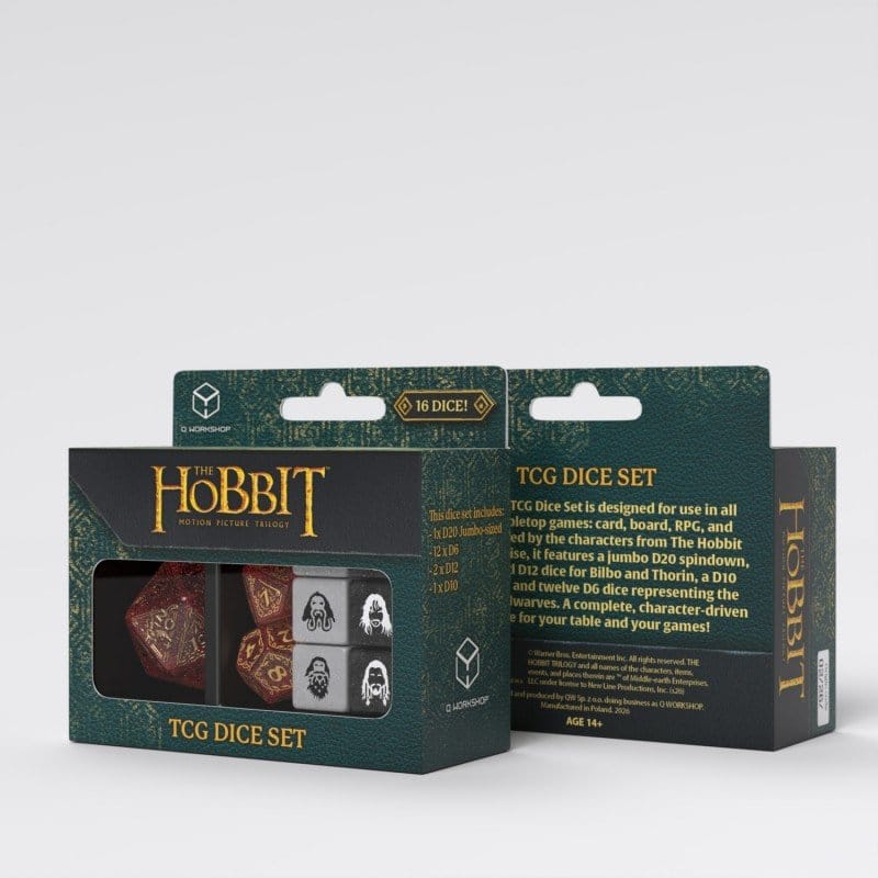 Der Hobbit TCG 16er Würfel Set Ember Hearth
