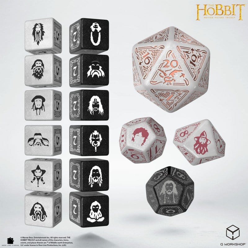 Der Hobbit TCG 16er Würfel Set Radiant Dawn
