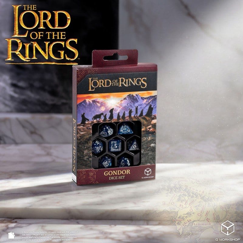 Der Herr der Ringe 7er-Würfelset Gondor