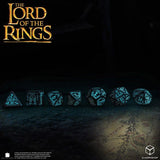 Der Herr der Ringe 7er-Würfelset Moria (Glow in the Dark)